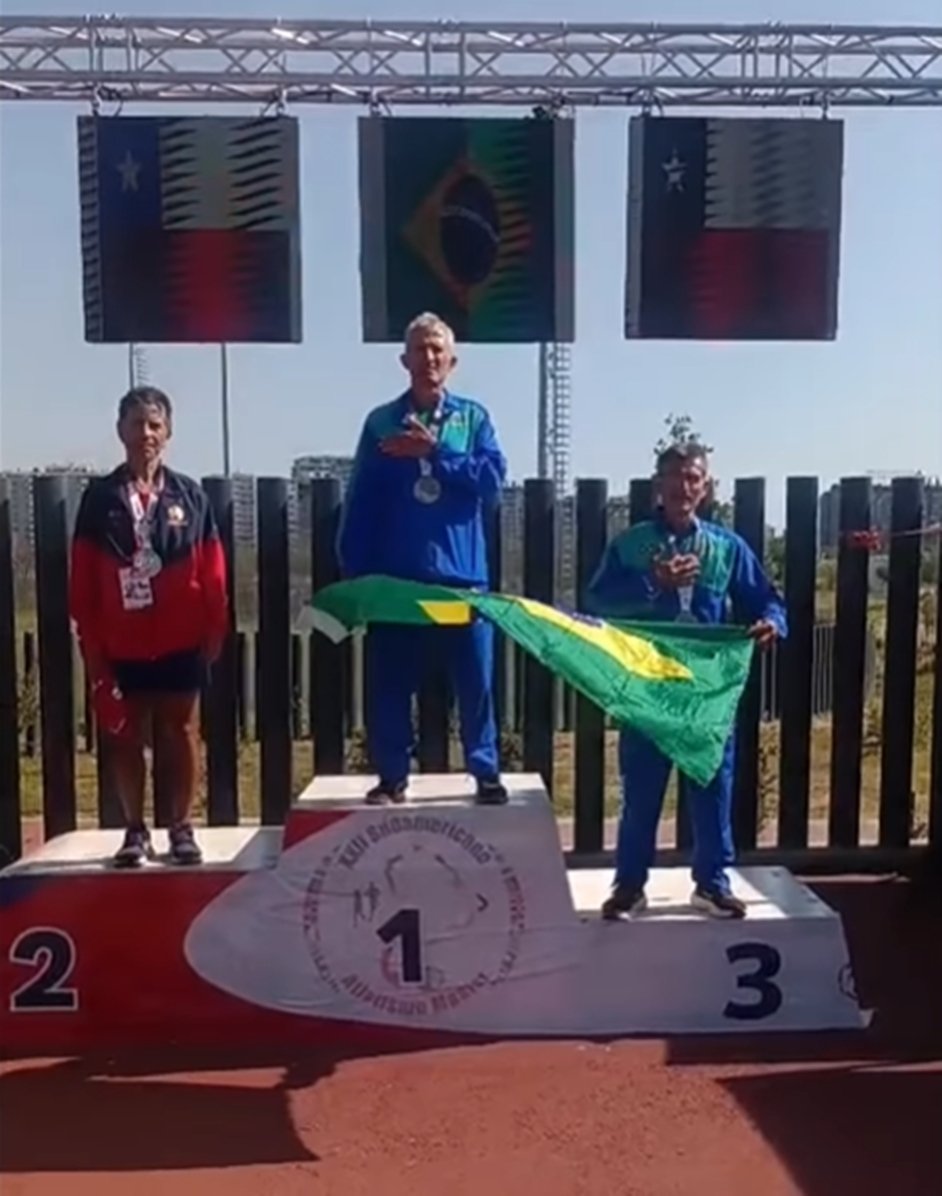 Santa-cruzense George Félix conquista título Sul-americano de Atletismo ...